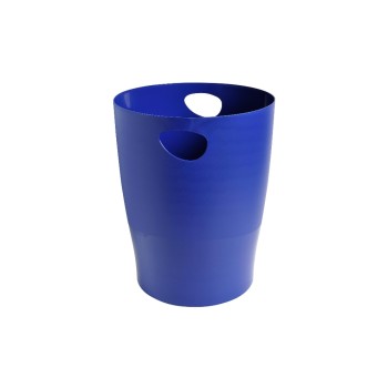 Exacompta Papierkorb ECOBIN blue, 263 x 263 x 335 mm, Polypropylen Exacompta Papierkorb ECOBIN blue, 263 x 263 x 335 mm, Polypropylen