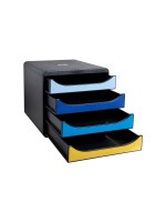 Exacompta Boîte à tiroirs Bee Blue Big Box Plus