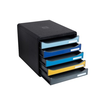 Exacompta Boîte à tiroirs Bee Blue Big Box Plus Exacompta Boîte à tiroirs Bee Blue Big Box Plus