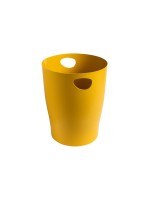 Exacompta Corbeille à papier Bee Blue Ecobin 15 l, Safran/Jaune