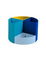 Exacompta Stifteköcher modulierbar Bee Blue, mehrfarbig
