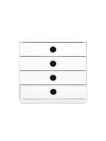 Exacompta Schubladenbox Pop-Box AutentiK, A4+ white, 347 x 278 x 267 mm
