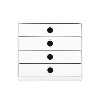 Exacompta Schubladenbox Pop-Box AutentiK, A4+ white, 347 x 278 x 267 mm Exacompta Schubladenbox Pop-Box AutentiK, A4+ white, 347 x 278 x 267 mm