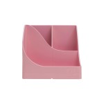 Exacompta Pot à crayons Pen Wave AutentiK, 5 compartiments, rose bonbon