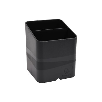 Exacompta Stifteköcher Pen-Cube ECO black , 74 x 74 x 93 mm