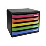 Exacompta BIG-BOX PLUS quer Classic, Ordnungsund Ablagebox, 5 off. Laden 43mm