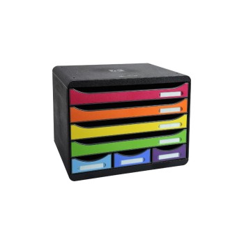 Exacompta Store Box Maxi with 7 Schüben, Ordnungsund Ablagebox with 7 offenen Laden Exacompta Store Box Maxi with 7 Schüben, Ordnungsund Ablagebox with 7 offenen Laden