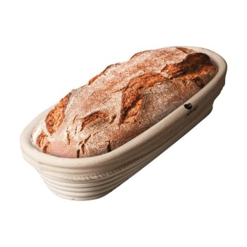 Exitoso Panier de fermentation Beige/Blanc Ø35 x 15 cm