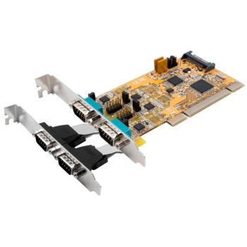 exSys EX-42034, 4S Seriell RS232, PCI Karte (FTDI Chip-Set) exSys EX-42034, 4S Seriell RS232, PCI Karte (FTDI Chip-Set)