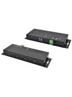 exSys EX-1183HMVS-2, 4x USB 3.0, Metall,, mit 1.5A Strom pro Port,