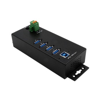 exSys EX-1186HMVS-2, 4 Port USB 3.2 HUB, with 15KV ESD Überspannungs-Schutz exSys EX-1186HMVS-2, 4 Port USB 3.2 HUB, with 15KV ESD Überspannungs-Schutz