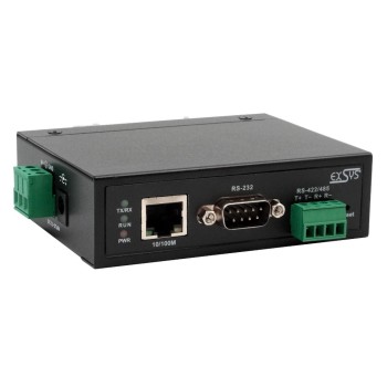 exSys EX-61001 Ethernet RS-232/422/485, 1-Port Ethernet exSys EX-61001 Ethernet RS-232/422/485, 1-Port Ethernet