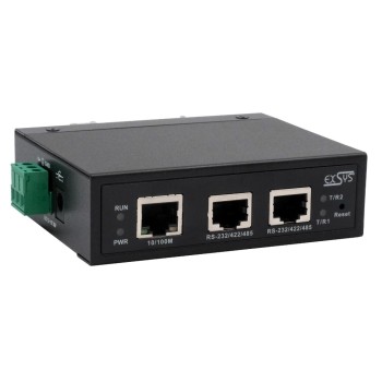 exSys EX-61002 Ethernet RS-232/422/485, 2-Port Ethernet exSys EX-61002 Ethernet RS-232/422/485, 2-Port Ethernet