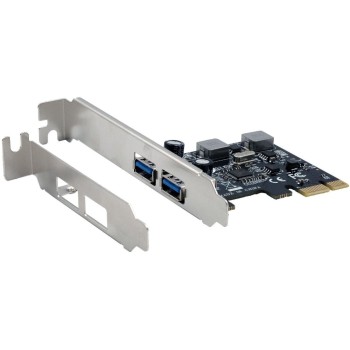 Exsys 2-Port USB 3.2 Gen 1 PCIe Karte, with Self Power, 3A (Renesas)