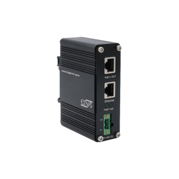 Exsys PoE++ Gigabit Injektor 90W, -40°C bis +80°CExsys Exsys PoE++ Gigabit Injektor 90W, -40°C bis +80°CExsys