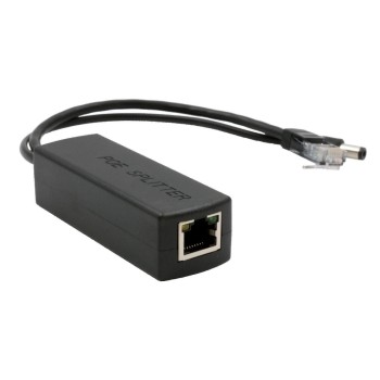 Exsys PoE+ Splitter, 10/100Mbps, 12VDC/21W Exsys PoE+ Splitter, 10/100Mbps, 12VDC/21W