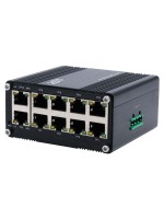 EXSYS EX-62025, 10-Port Industrial Switch, Switch, unmanaged