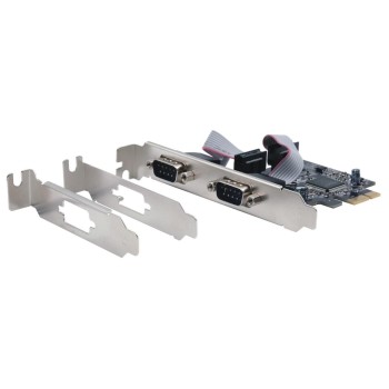 Exsys PCIe 2S Seriell RS-232 Karte, (ASIX Chipsatz) Exsys PCIe 2S Seriell RS-232 Karte, (ASIX Chipsatz)
