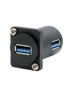 EXSYS EX-49154, D-Typ Adapter USB-A, USB 3.2 Gen1, Buchse-Buchse