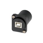 EXSYS EX-49157, D-Typ Adapter USB-B/USB-A, USB 2.0, Buchse-Buchse