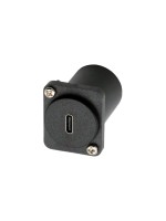 EXSYS EX-49158, D-Typ Adapter USB-C, USB 3.2 Gen1, Buchse-Buchse