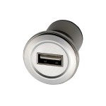 EXSYS EX-49191, Einbau-Adapter USB-A, USB 2.0, Buchse-Buchse