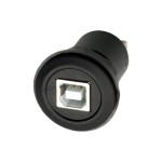 EXSYS EX-49213, Einbau-Adapter USB-B/USB-A, USB 2.0, Buchse-Buchse