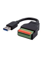 Exsys Adaptateur USB 3.1 Connecteur USB A - Bloc de terminaison 10-pin