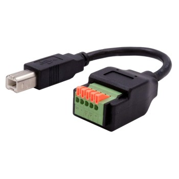 EXSYS EX-49131, USB-B Terminal Block Adap., USB 2.0, 5-pin Terminal Block EXSYS EX-49131, USB-B Terminal Block Adap., USB 2.0, 5-pin Terminal Block