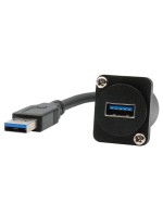 Exsys Adaptateur USB 3.1 Câble de type D Connecteur USB A - Prise USB A