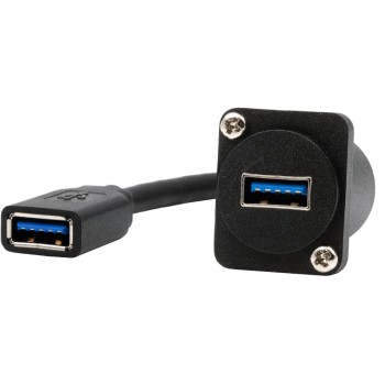 EXSYS EX-49165, D-Typ Adapter USB-A, USB 3.2 Gen1, Buchse-Buchse, 20cm EXSYS EX-49165, D-Typ Adapter USB-A, USB 3.2 Gen1, Buchse-Buchse, 20cm