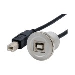 Exsys Adaptateur USB 2.0 Métal Connecteur USB B - Prise USB B
