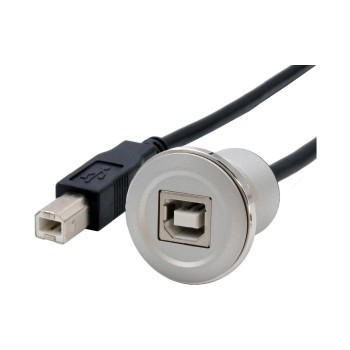 EXSYS EX-49182, Einbau-Adapter USB-B, USB 2.0, Buchse-Stecker, 30cm EXSYS EX-49182, Einbau-Adapter USB-B, USB 2.0, Buchse-Stecker, 30cm