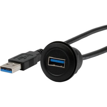 EXSYS EX-49220, Einbau-Adapter USB-A, USB 3.2 Gen1, Buchse-Stecker, 30cm EXSYS EX-49220, Einbau-Adapter USB-A, USB 3.2 Gen1, Buchse-Stecker, 30cm