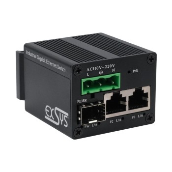 Exsys PoE+ Switch EX-62010POE-SFP 3 ports