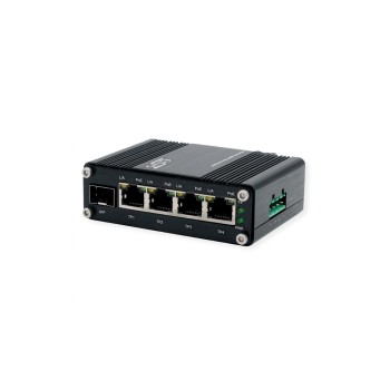 Exsys PoE+ Switch EX-62020POE-SFP 5 ports