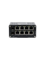 EXSYS EX-62035MPOE-SFP, 8+2-Port Switch, SFP, PoE+, Industrial Switch, WEB managed
