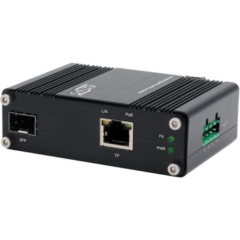 EXSYS EX-60340, Medien konverter, 60W, SFP, PoE+, -40°C bis +75°C EXSYS EX-60340, Medien konverter, 60W, SFP, PoE+, -40°C bis +75°C