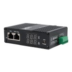 EXSYS EX-60327, PoE++ Gigabit Splitter, 50W, -40°C bis +75°C, 3-36VDC, Metallgehäuse