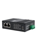 EXSYS EX-60327, PoE++ Gigabit Splitter, 50W, -40°C bis +75°C, 3-36VDC, Metallgehäuse