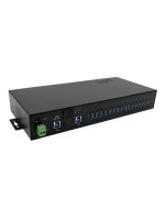 EXSYS EX-1116HMVS-PWR, 16x USB3.2 HUB, 15KV ESD Schutz, Metall HUB, inkl. Netzteil