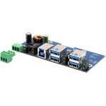 EXSYS EX-11244HMS-PL, 4-Port USB3.2 HUB, 15KV ESD Schutz, nur Platine