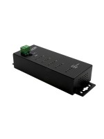 EXSYS EX-1144HMVS, 4-Port USB3.2 HUB, USB-C, 15KV ESD Schutz, USB-C Buchsen