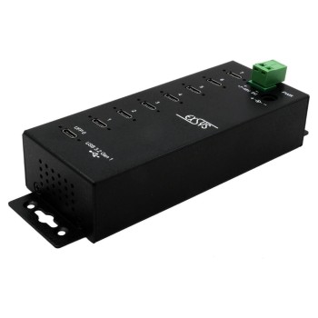 EXSYS EX-1147HMVS, 7-Port USB3.2 HUB, USB-C, 15KV ESD Schutz, USB-C Buchsen EXSYS EX-1147HMVS, 7-Port USB3.2 HUB, USB-C, 15KV ESD Schutz, USB-C Buchsen