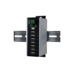 EXSYS EX-1177HMVS-WT, 7x USB2.0, Metall HUB, 15KV ESD Schutz, -40°C bis +85°C