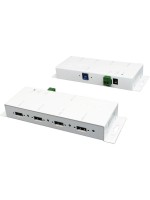 EXSYS EX-1183HMVS-2W, 4x USB3.2, Metall HUB, 15KV ESD Schutz, weisses Gehäuse