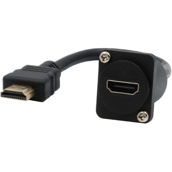 EXSYS EX-49162, D-Typ Adapter HDMI, Buchse for Stecker, 20 cm EXSYS EX-49162, D-Typ Adapter HDMI, Buchse for Stecker, 20 cm