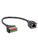 EXSYS EX-49120, Adapter RJ45, Cat.6, RJ45 Buchse for 8-pin Terminal Block, 30 cm