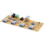 EXSYS EX-1184HMVS-2-PL, 4x USB3.2, HUB, 15KV ESD, nur Platine