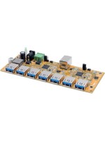 EXSYS EX-1188HMS-3-PL, 7x USB3.2, Platine, 15KV ESD, nur Platine